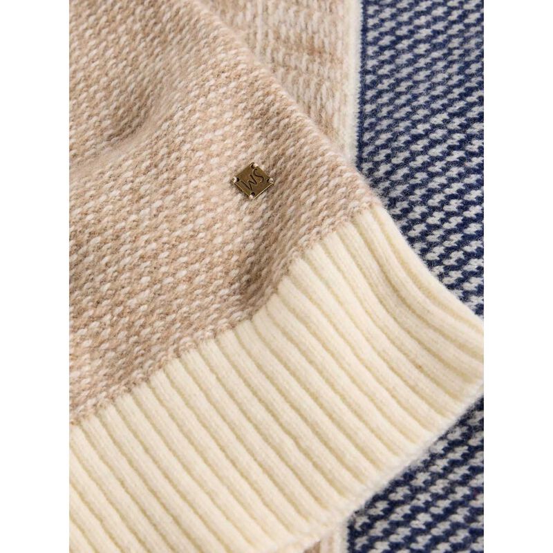 White Stuff Fairisle Multi Crew Neck Jersey image number 2